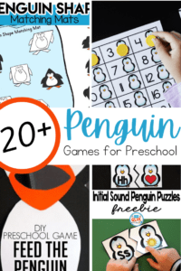 Penguin Games for Preschoolers