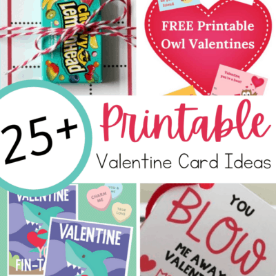 Printable Valentine Card Ideas for Preschool