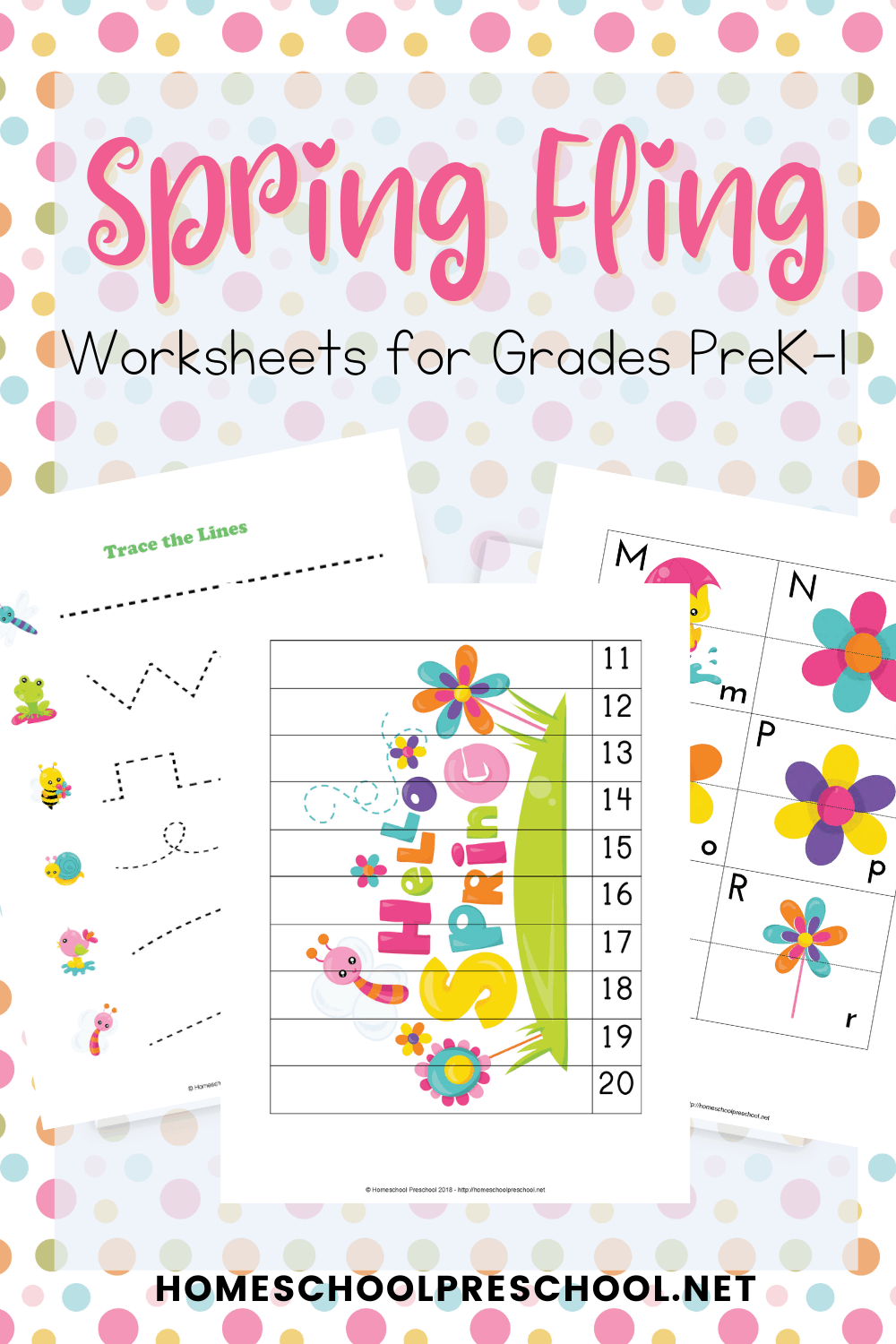 Free Spring Printables for Preschool