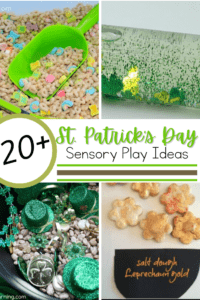 St Patrick Preschool Sensory Play