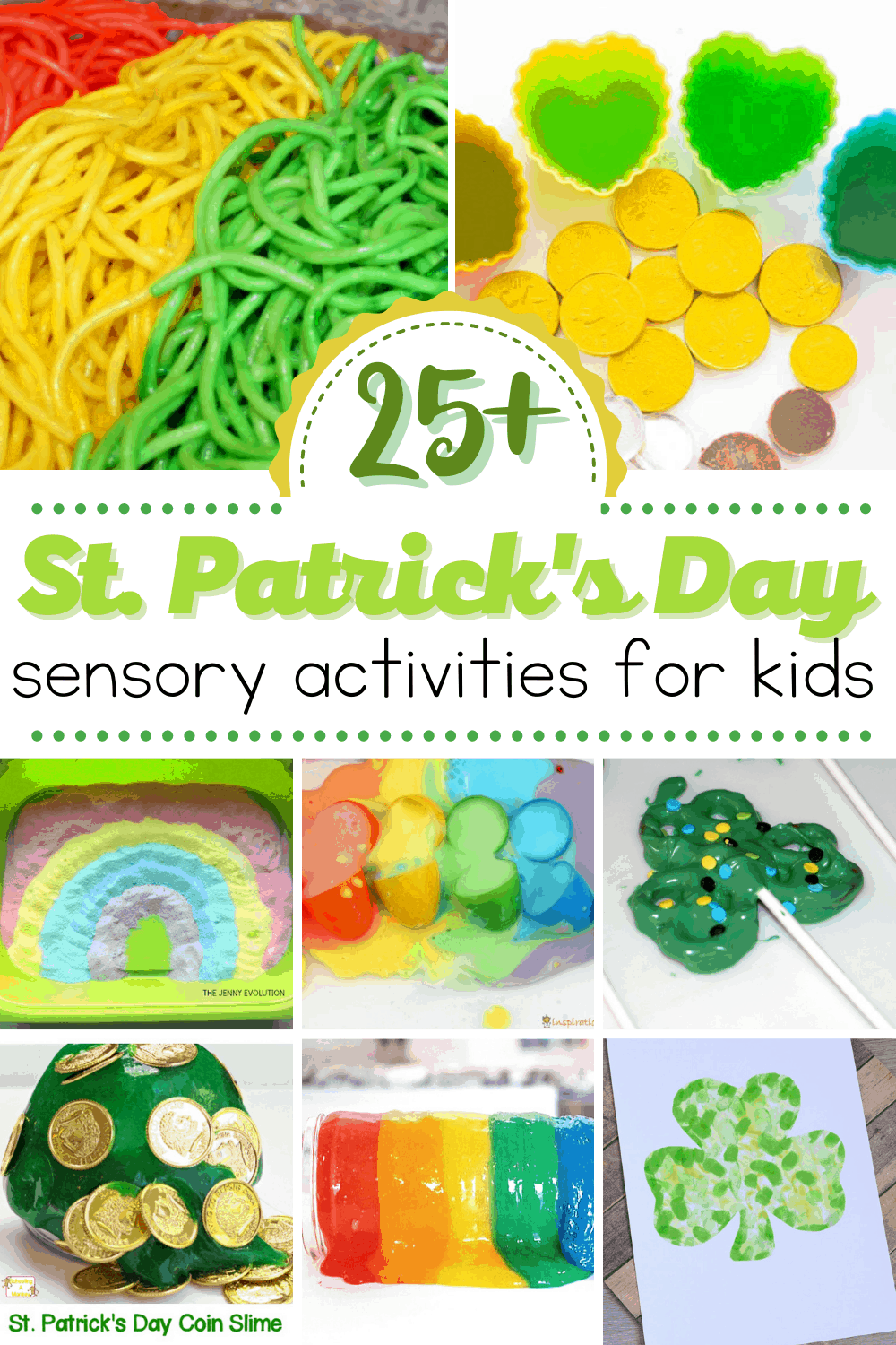 St Patrick Preschool Sensory Play Ideas