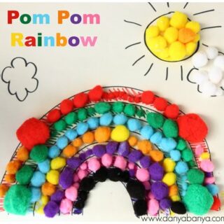 Pom-Pom-Rainbow-320x320 St Patricks Day Kid Crafts