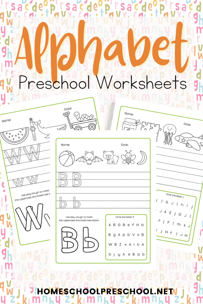 alphabet-wkshts-2-683x1024 Preschool Alphabet Worksheets