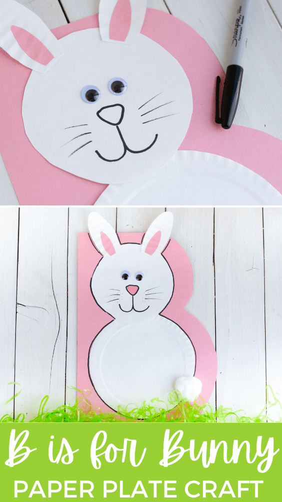 b-bunny-craft-2 Letter B Bunny Craft