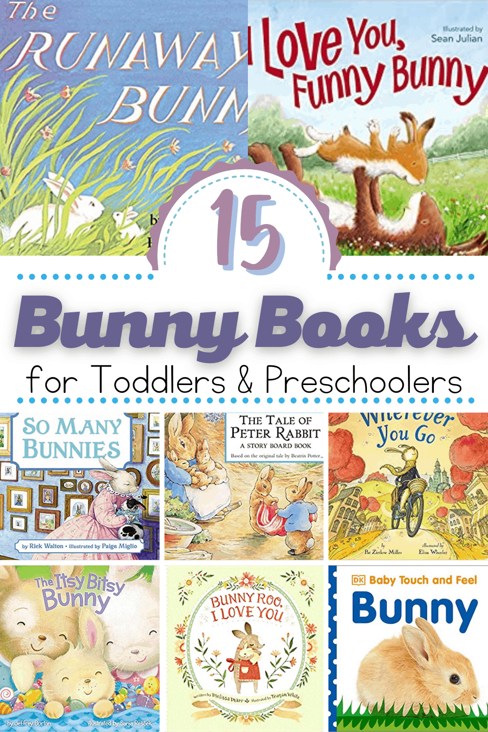 Bunny Books for Toddlers