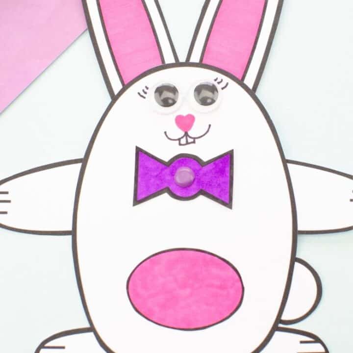 bunny-craft-with-bunny-template-for-Easter-720x720 Cute Bunny Crafts