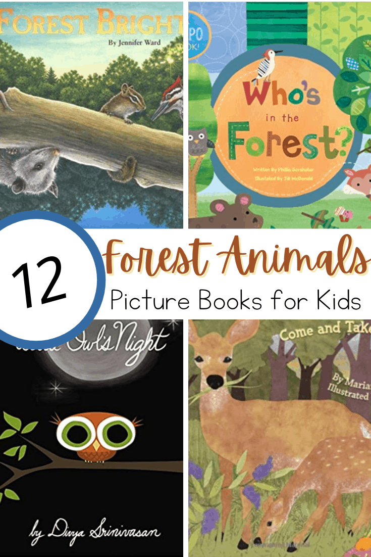 Forest Animal Books for Kids Story - Homeschool Preschool