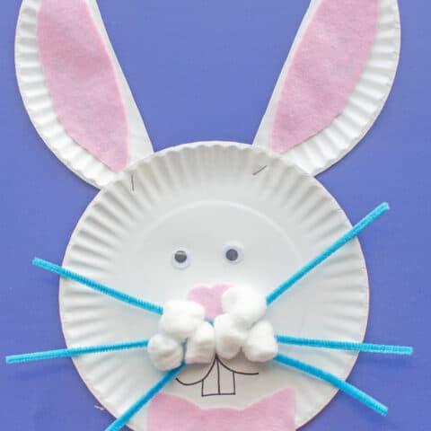 paper-plate-easter-bunny-craft-fi-480x480 Easter Crafts for Preschoolers