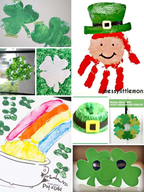 St Patricks Day Kid Crafts
