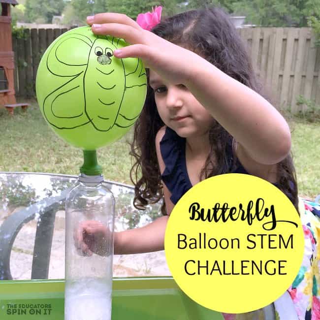 Butterfly-Balloon-STEM-Challenge.- Spring STEM Activities