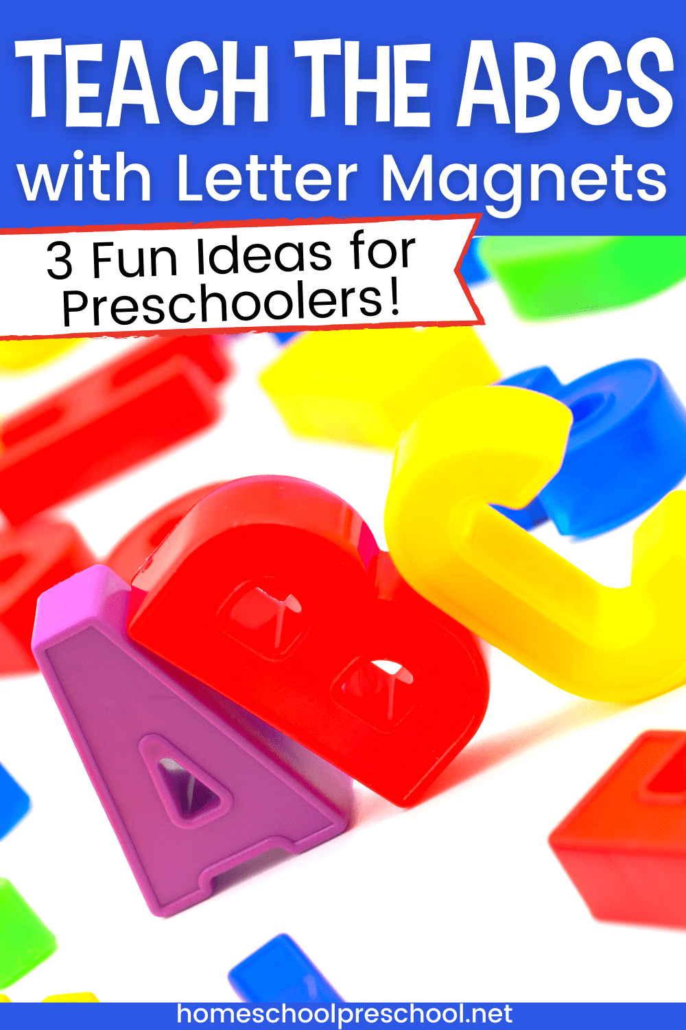 Introduce Phonics with Magnet Letters