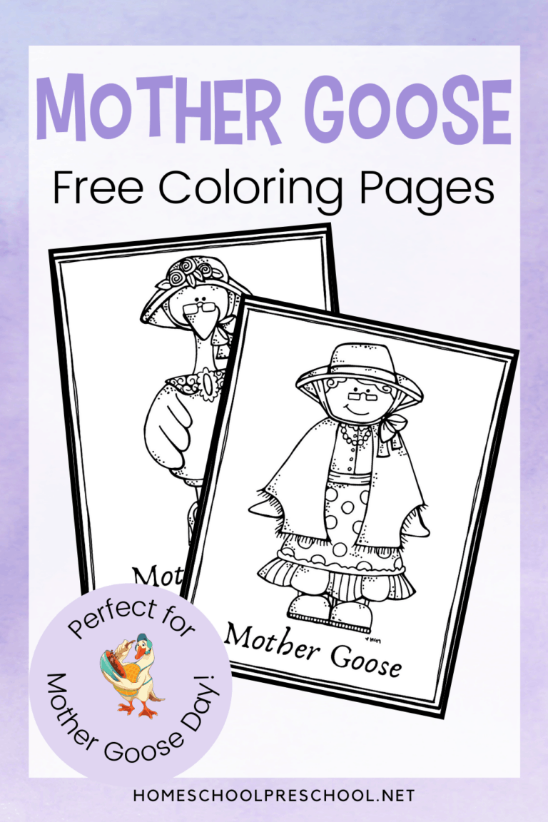 Mother Goose Coloring Pages
