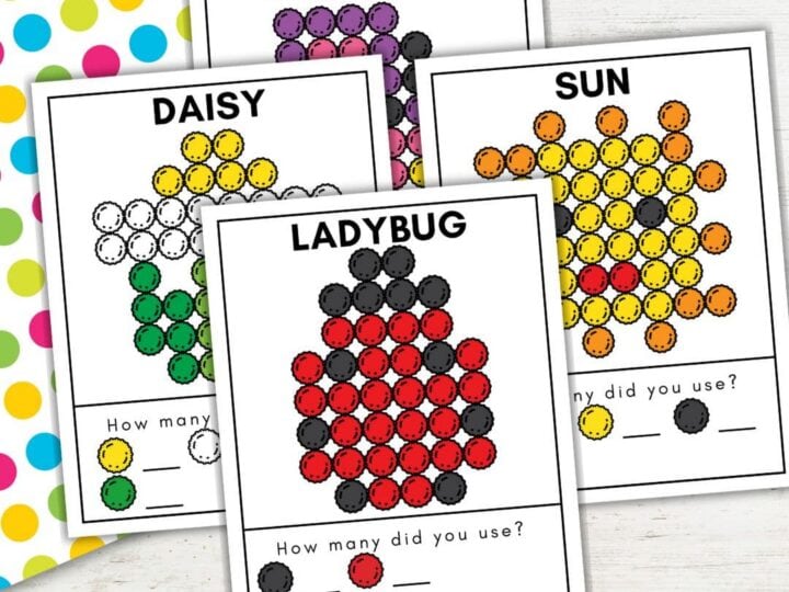 Image for Spring Pom Pom Activities for Preschoolers