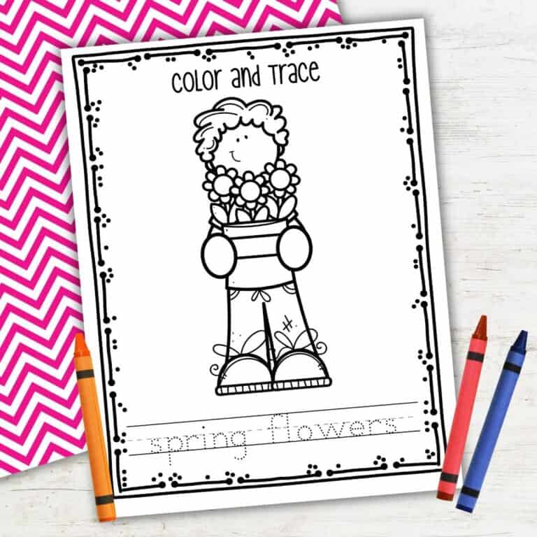 Free Printable Spring Worksheets for Preschool (PDF Packet)