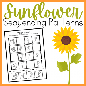 sunflower-patterns-300x300 Preschool Life Cycle of a Sunflower