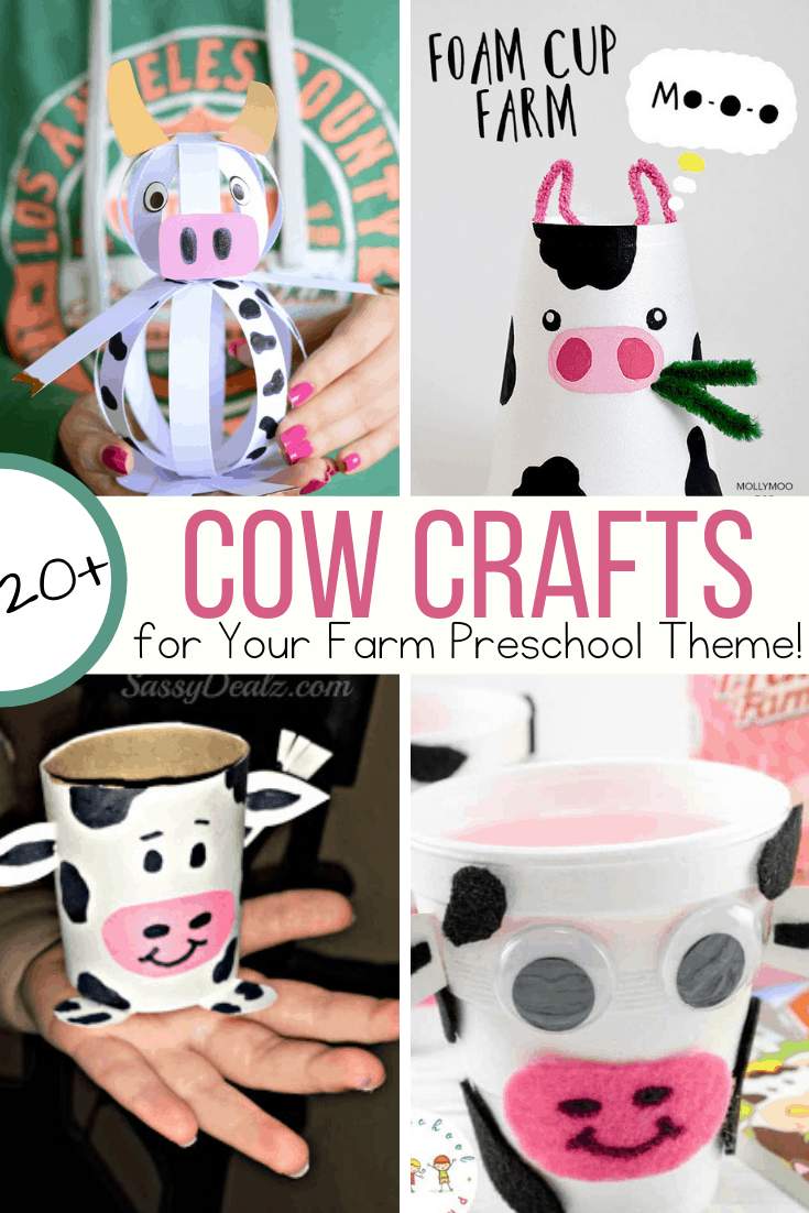 Cow Crafts for Preschoolers