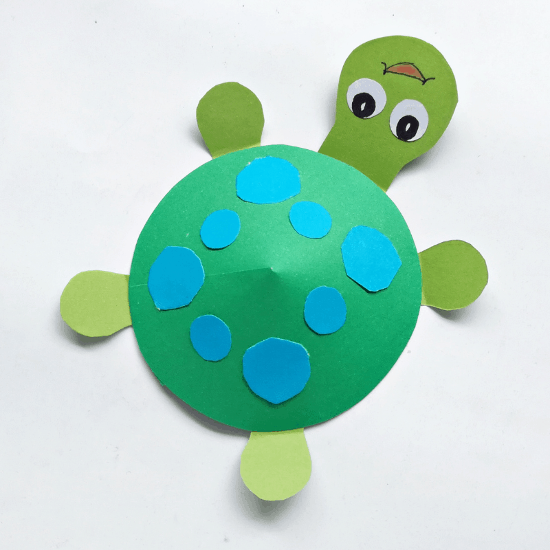 done Preschool Turtle Craft