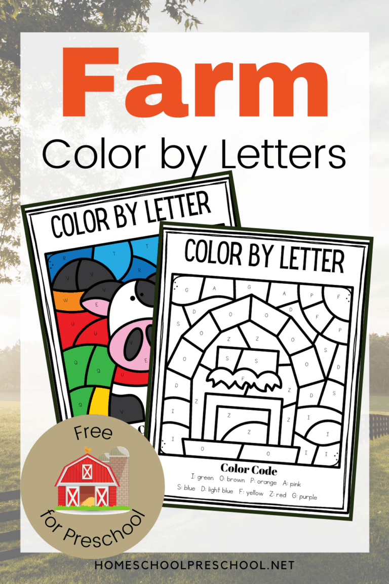 Farm Color by Letter