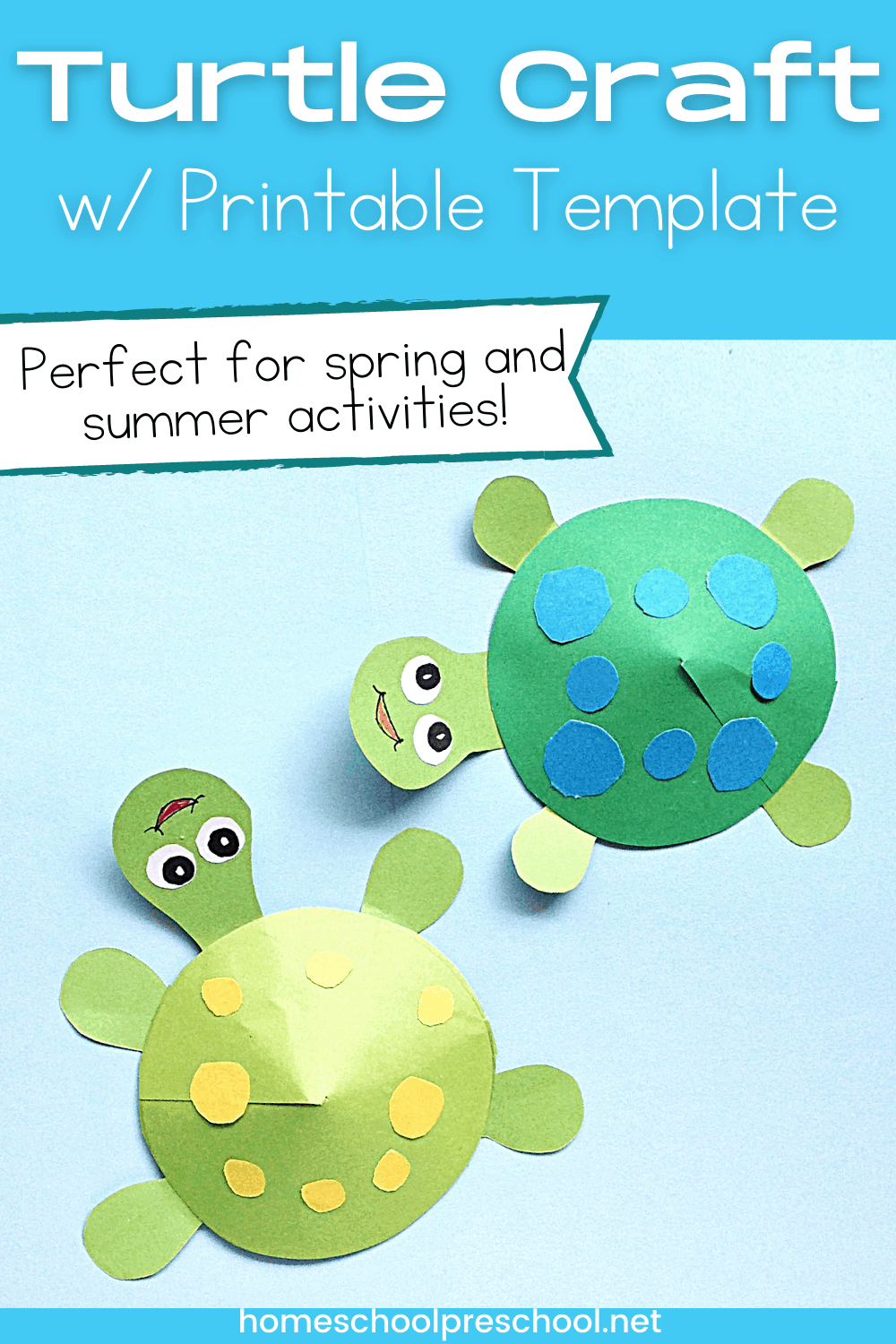 Preschool Turtle Craft