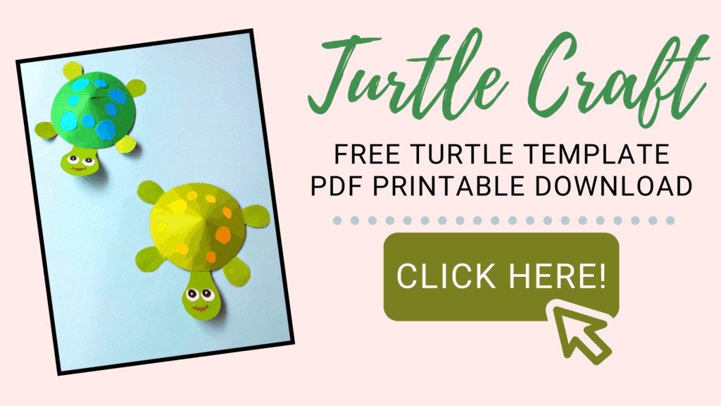 turtle-template-1024x576 Preschool Turtle Craft