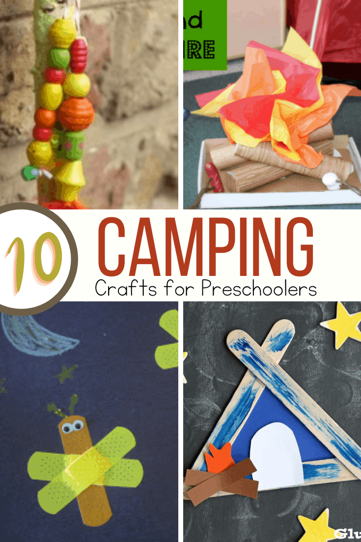 Your Kids Will Love These Camping Crafts for Preschoolers