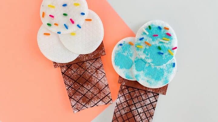 easy-ice-cream-cone-craft-for-kids-720x405 Paper Crafts for Preschoolers