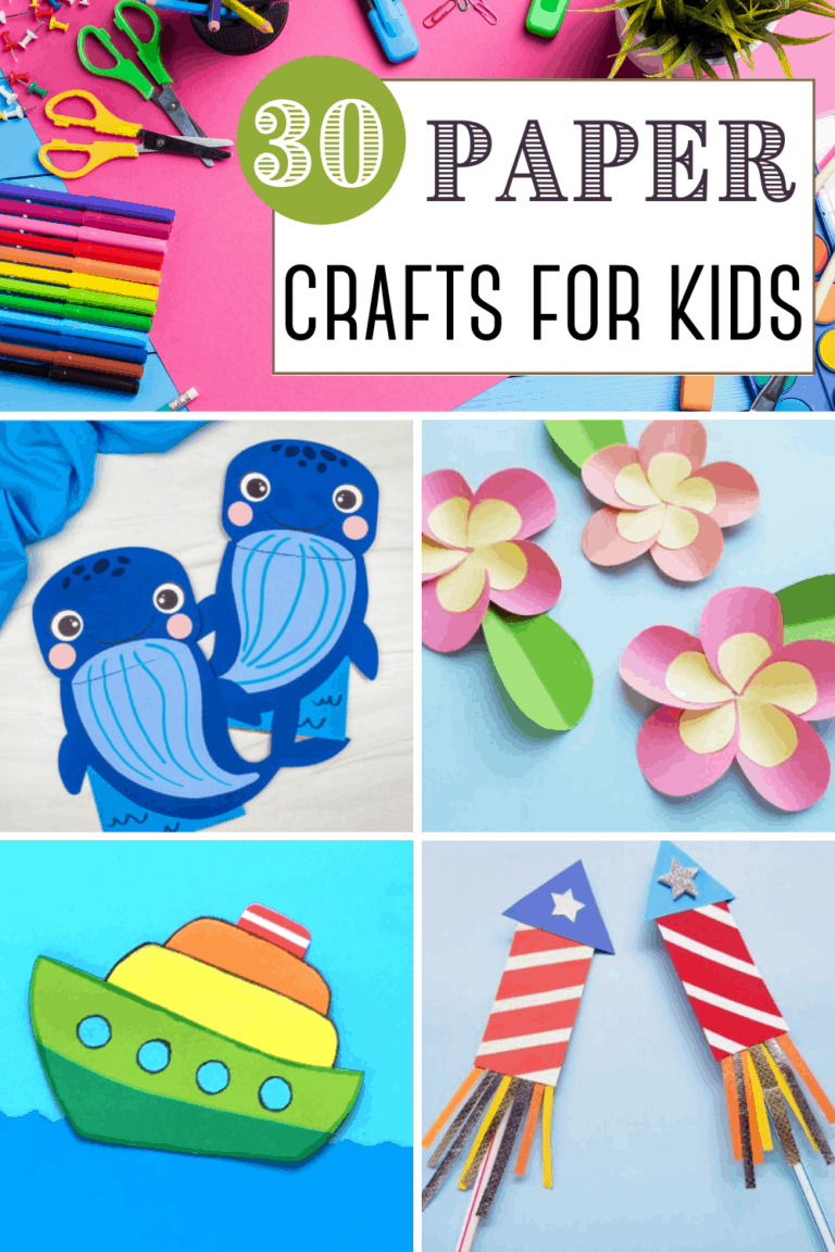 Paper Crafts for Preschoolers