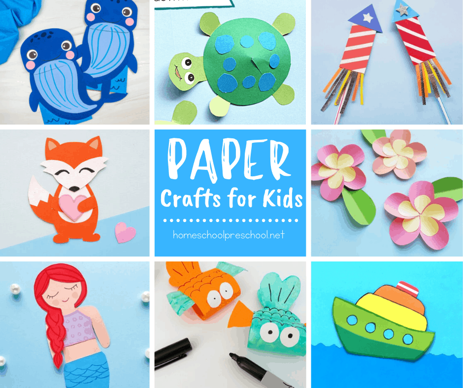 paper-crafts-square Paper Crafts for Preschoolers