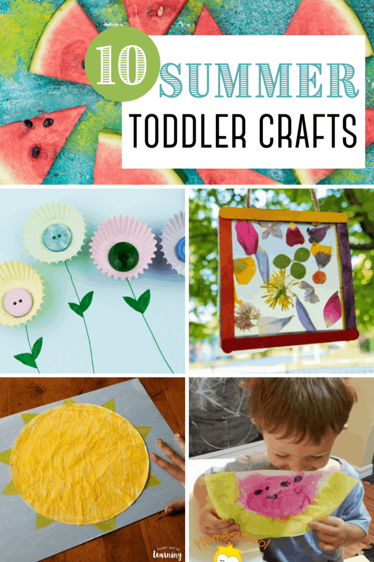 Summertime Crafts for Toddlers