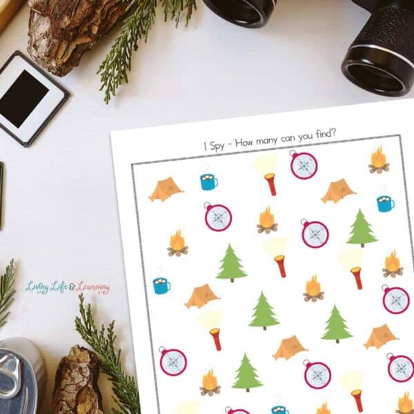 16 Free Preschool Camping Theme Printables for Summer