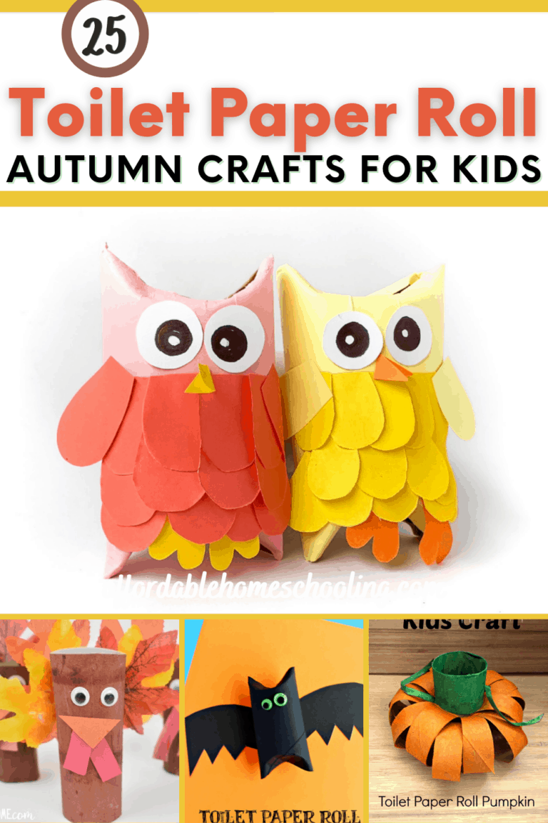 Toilet Paper Roll Fall Crafts