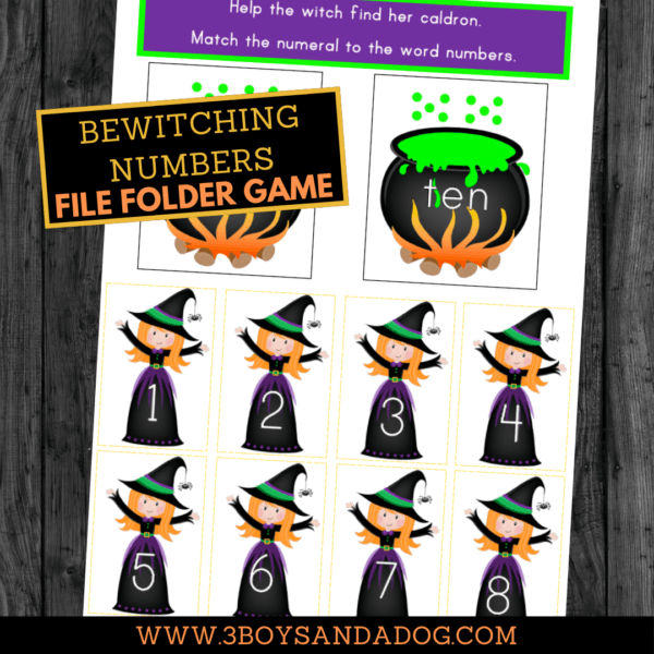 10 Hands-on Halloween Preschool Math Activities