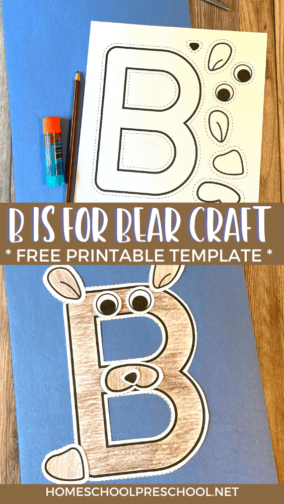 B is for Bear Craft