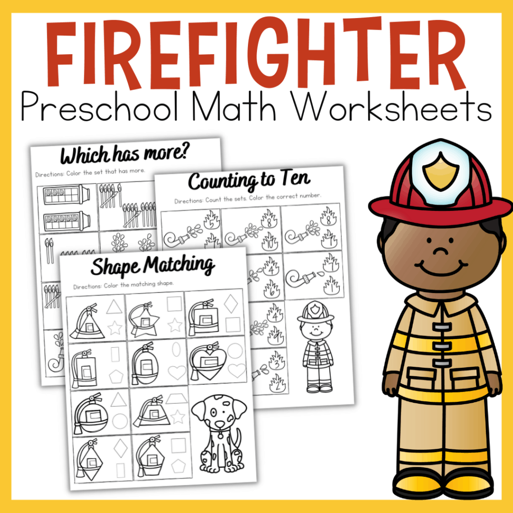firefighter-math-square-1024x1024 Firefighter Math Worksheets