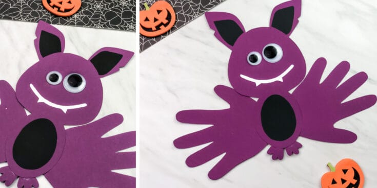 handprint-bat-craft-for-kids-image-FB-735x368 Halloween Handprint Crafts