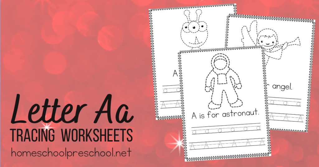 letter-a-facebook-1024x536 Letter A Tracing Worksheets