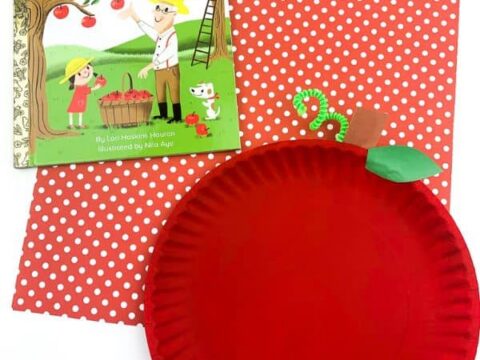 Image for Paper Plate Apple Craft