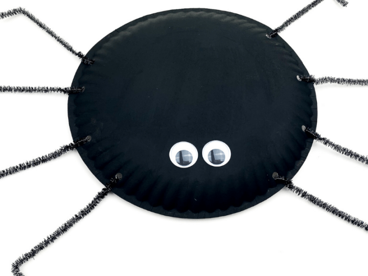 spider-eyes-720x540 Spider Paper Plate Craft