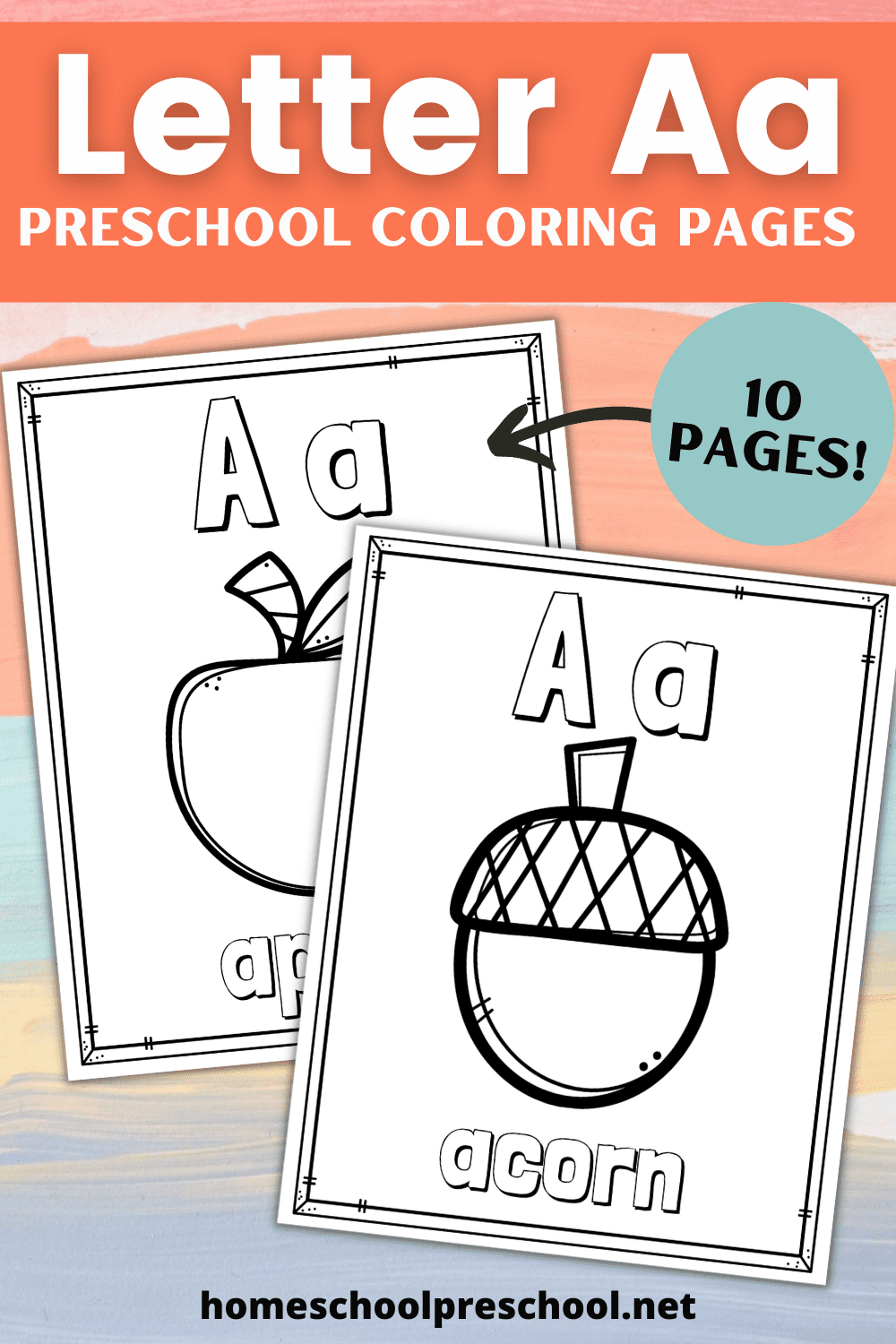 letter-a-coloring-1 Letter A Coloring Worksheets