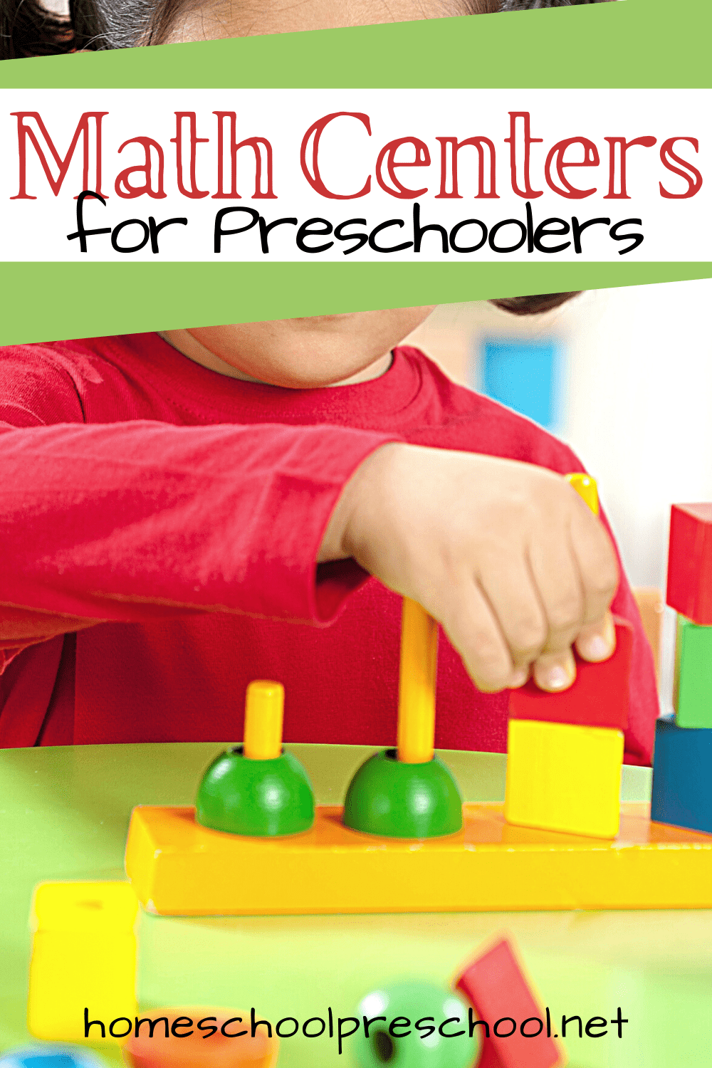Preschool Math Centers