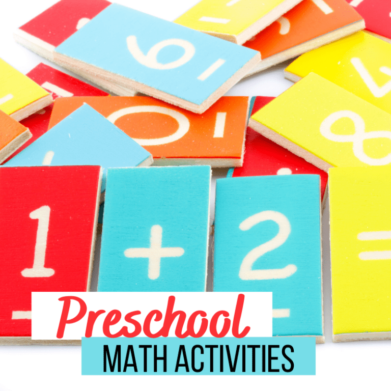 Preschool Math - Books, Printables, and Hands-On Activities