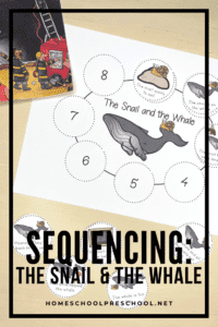 The Snail and the Whale Sequencing Activity