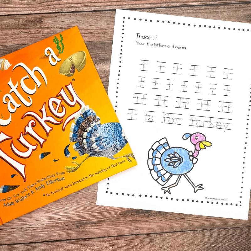catch-turkey-letters How to Catch a Turkey Activities