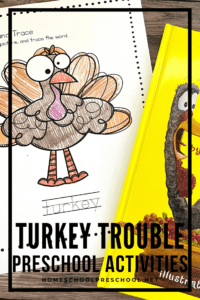Turkey Trouble Printable