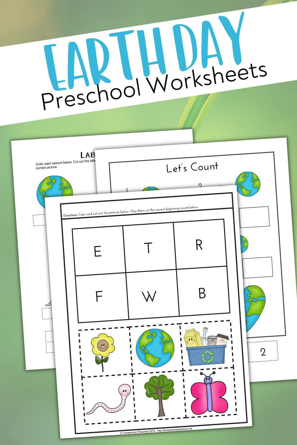 earth-day-pack-1 Preschool Earth Day Printable