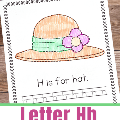 Letter H Tracing Worksheets