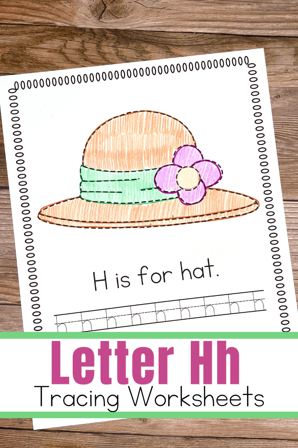 letter-h-tracing-2 Letter H Tracing Worksheets