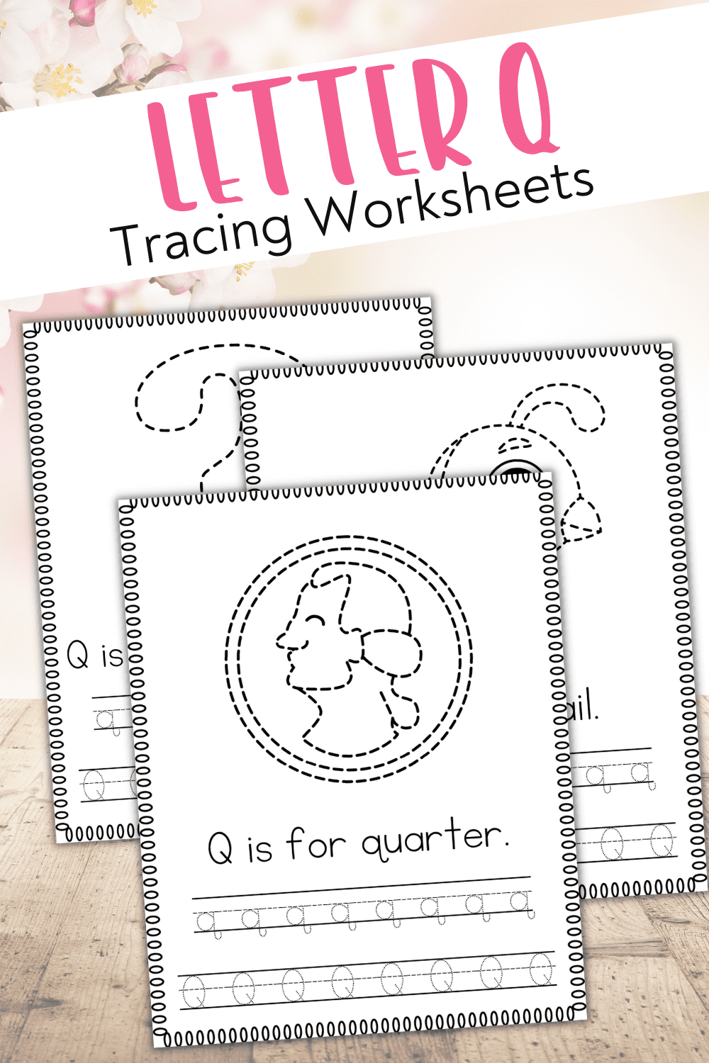 letter-q-tracing-1 Letter Q Tracing Worksheets
