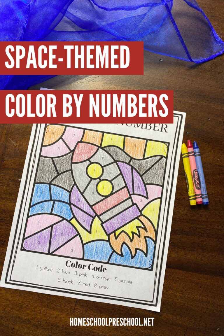 Space Color By Number