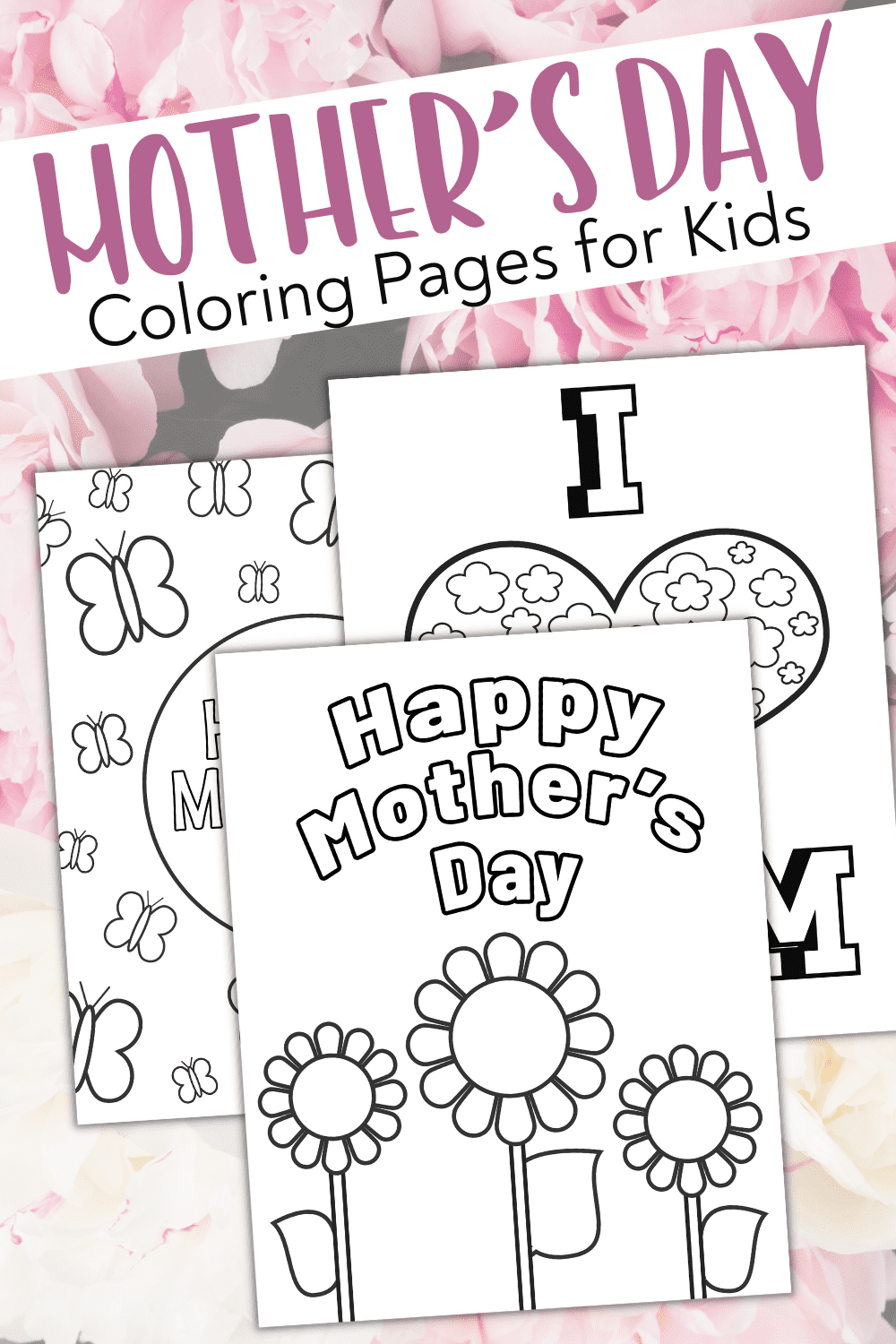 Mothers Day Coloring Pages